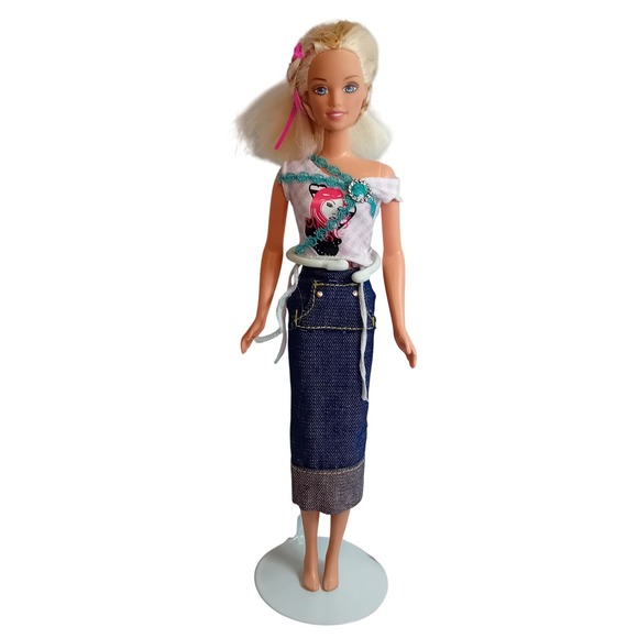 Mattel Other - 1996 Vintage Mattel All Grown Up Teen Skipper Barbie Fashion Doll Redressed Toys